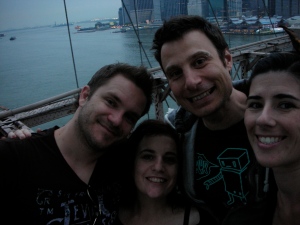 Lawrie, TJ, Me & Amanda in NY